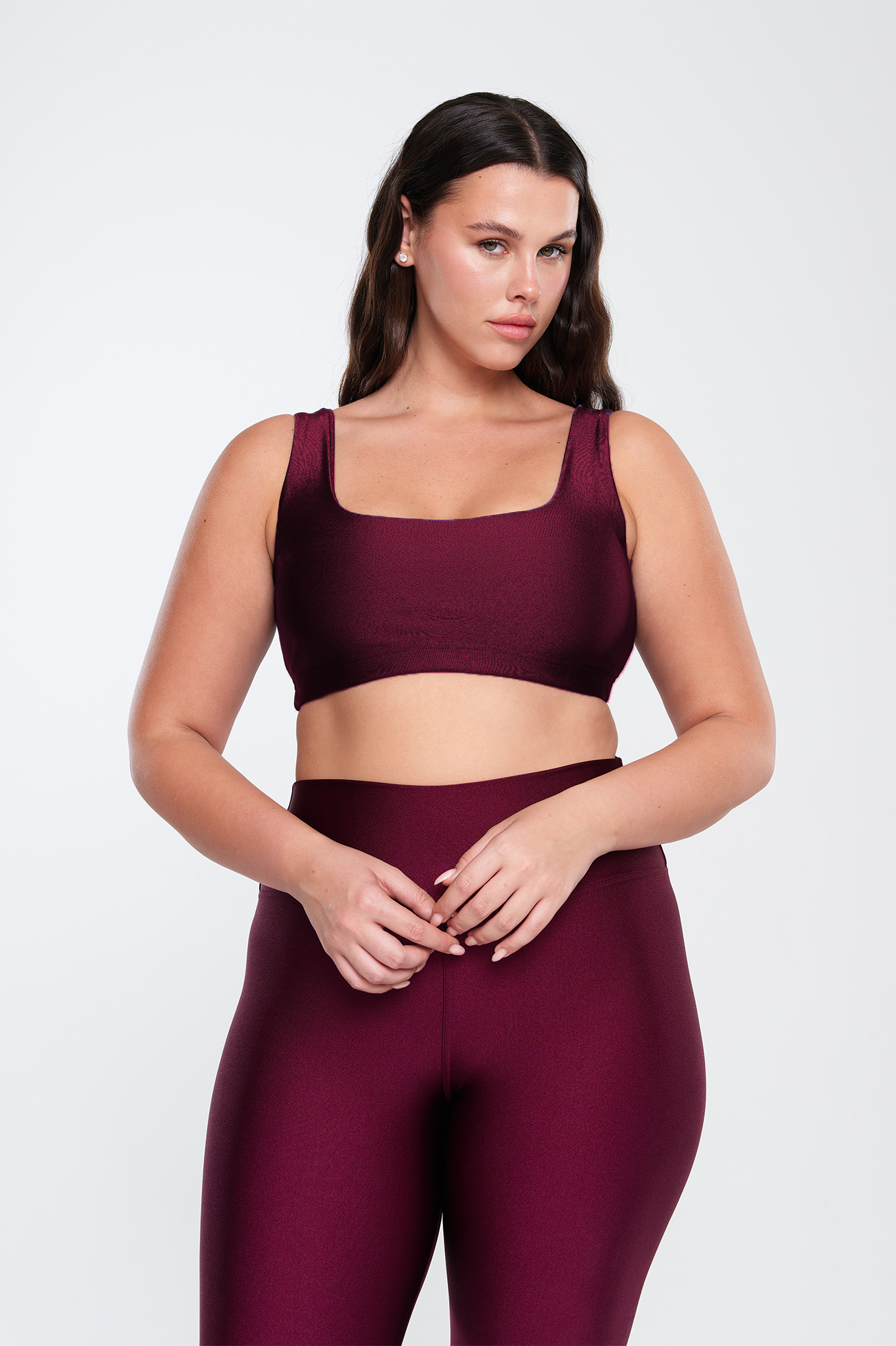 טופ LIRUX מרובע - CHERRY WINE