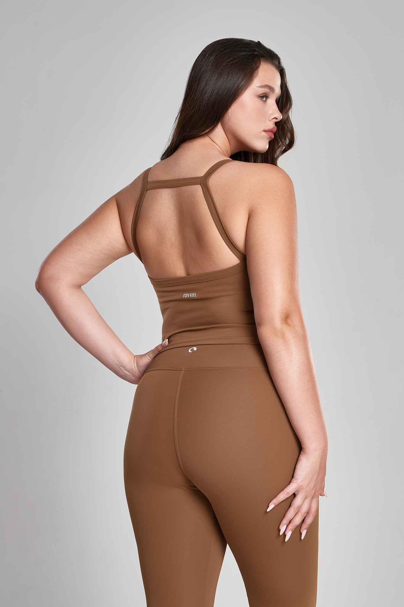 גופיה YALUUP.PRO גב פתוח - BRONZER BROWN