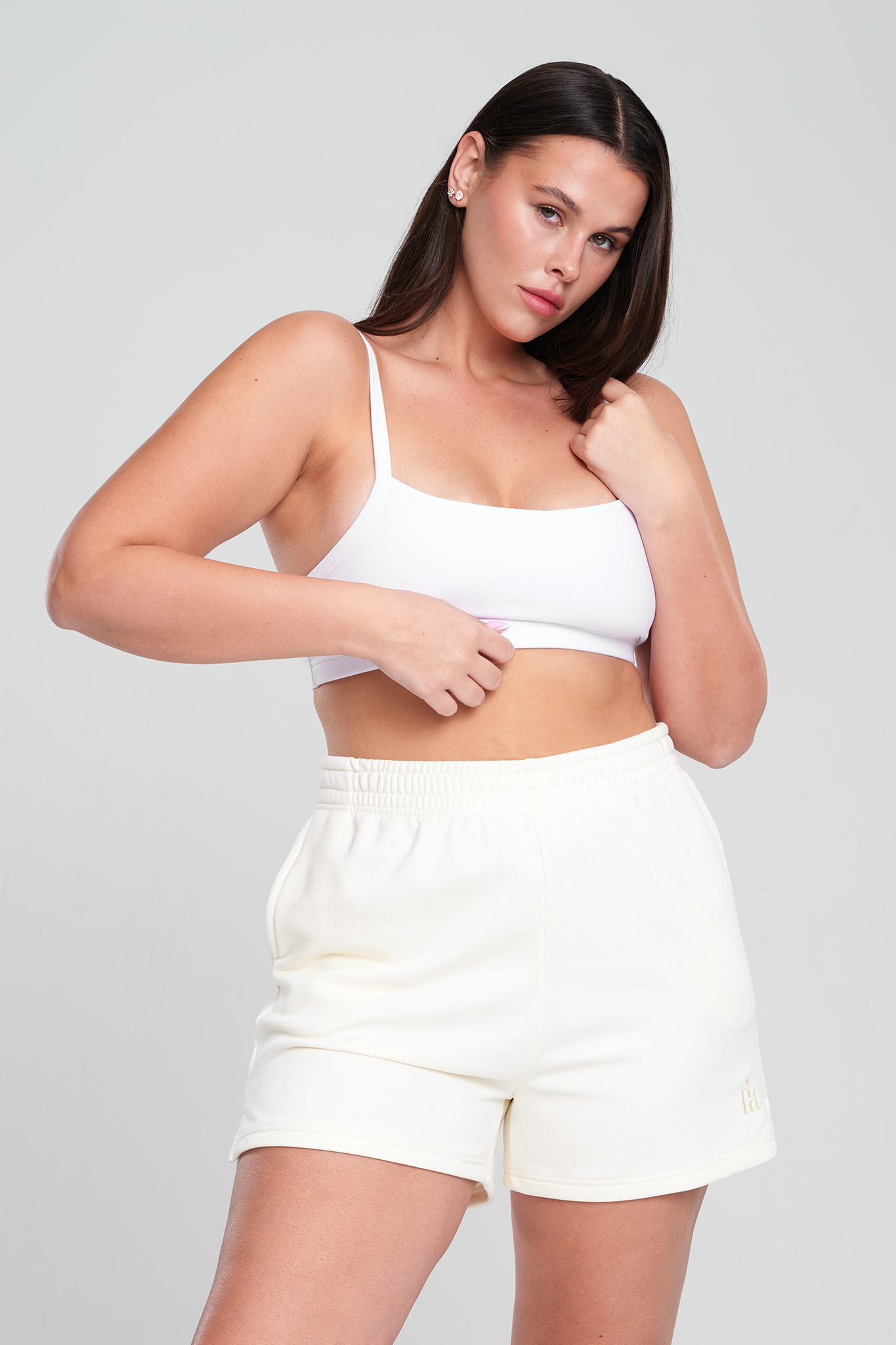 מכנסי COTTON קצרים - VANILLA ICE