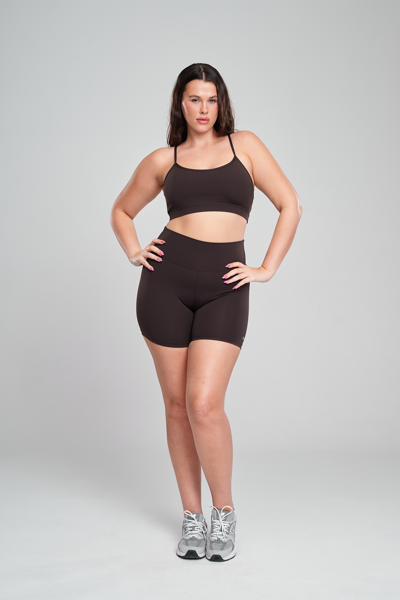 טייץ YALUUP.PRO קצר - COFFEE