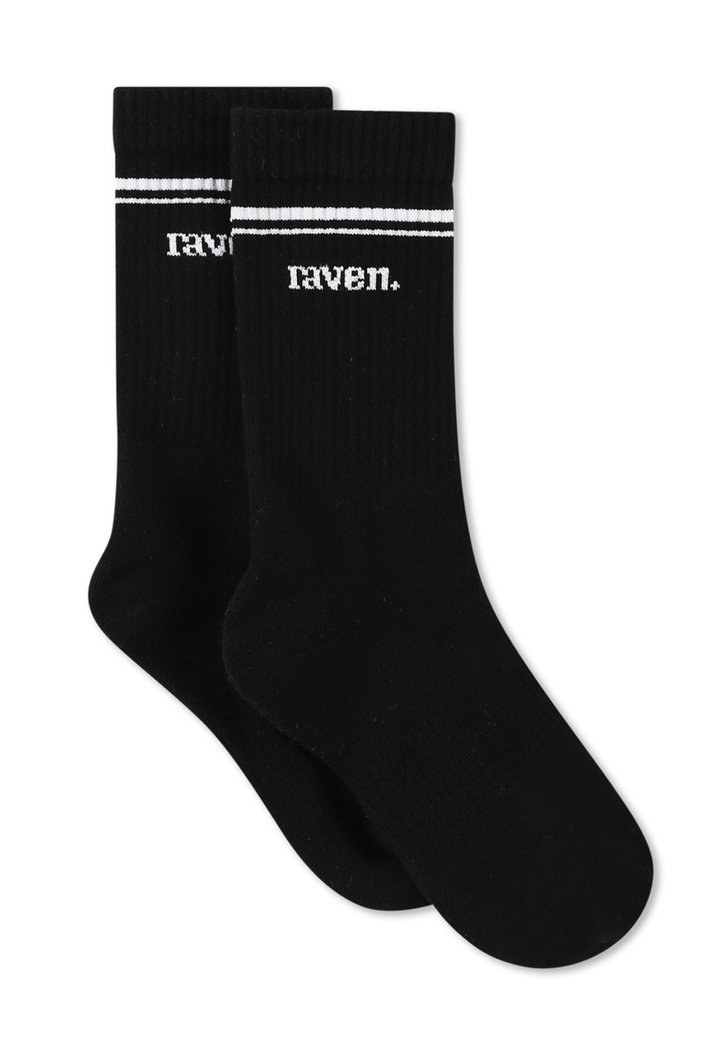 raven socks package - שחור3X