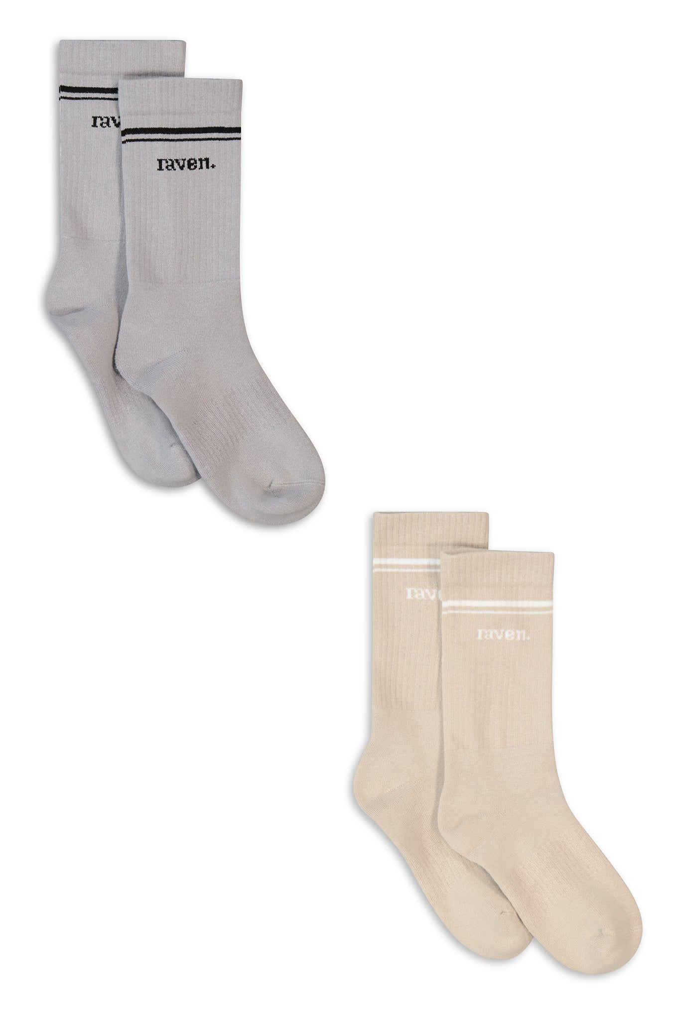 raven SOCKS PACKAGE - STONE & GREY