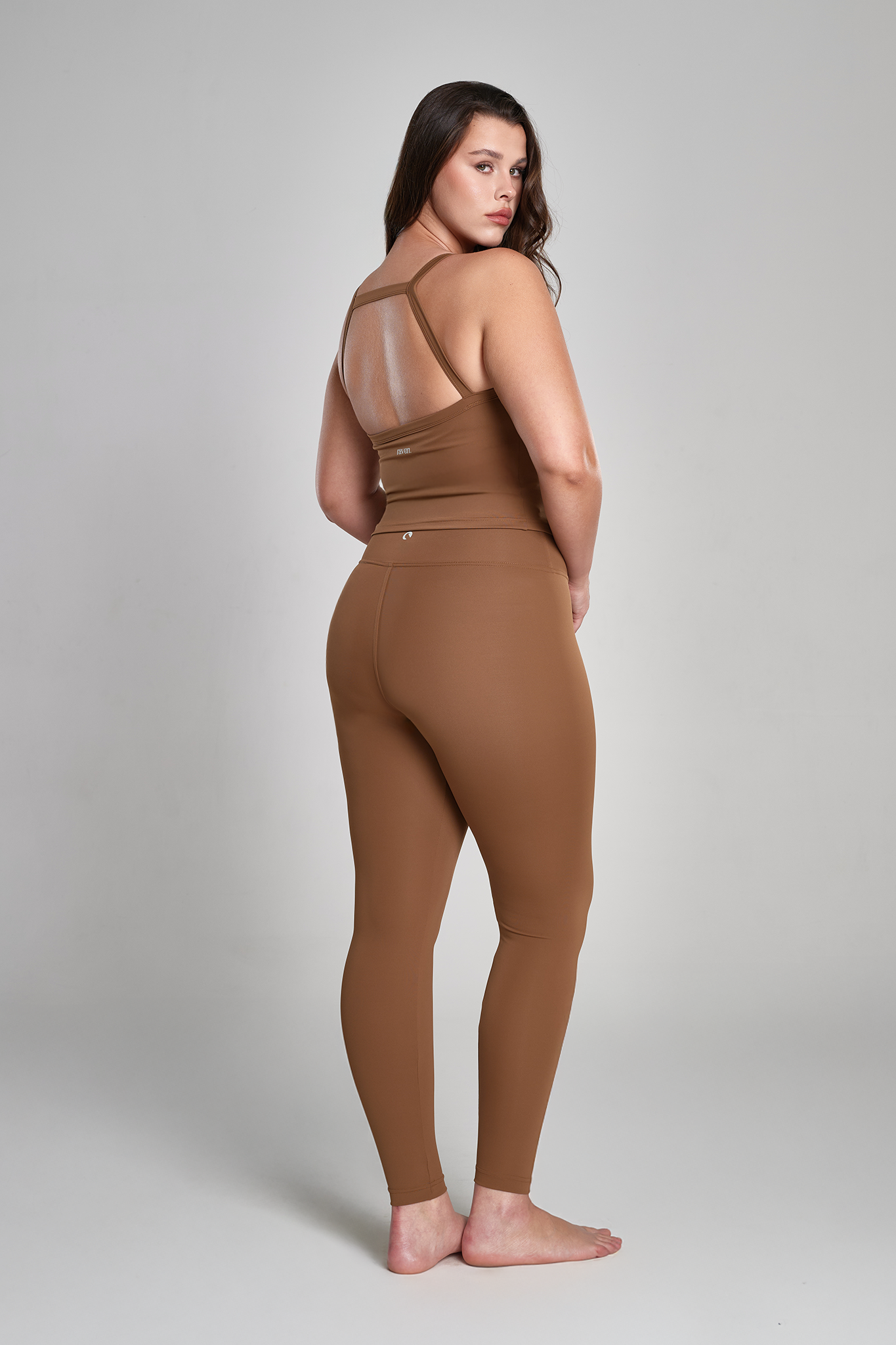 גופיה YALUUP.PRO גב פתוח - BRONZER BROWN